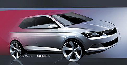 Skoda Fabia Teaser