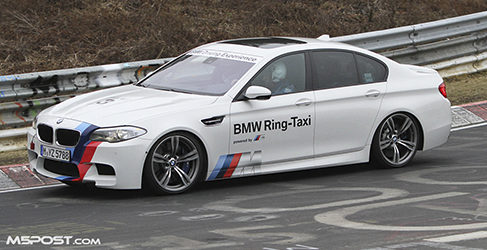 BMW M5 Ring Taxi