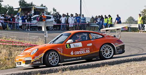 Pedro Burgo conseguía su primer scratch con el Porsche