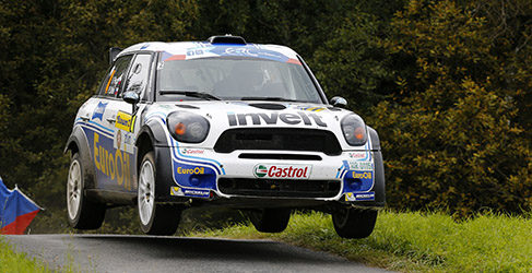 Vaclav Pech conseguía la victoria en el Barum Rally