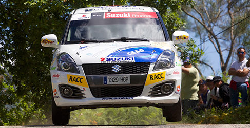 Adrián Díaz llega como líder de la Copa Suzuki Swift
