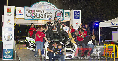 Miguel Fuster ganaba su primer Rally de Llanes