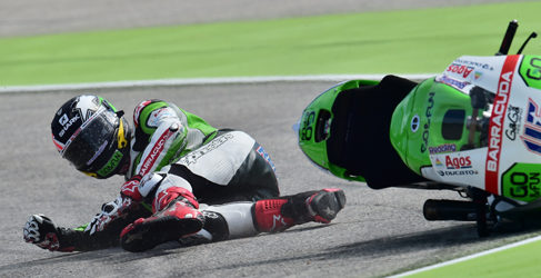 Caidas motogp 2014