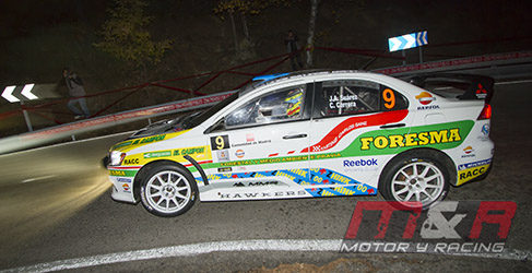 José Antonio Suárez tuvo un comienzo de rally prometedor