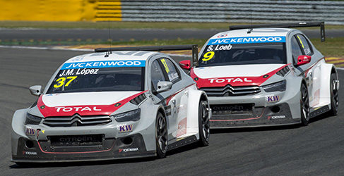 Pechito Lopez y Sebastien Loeb