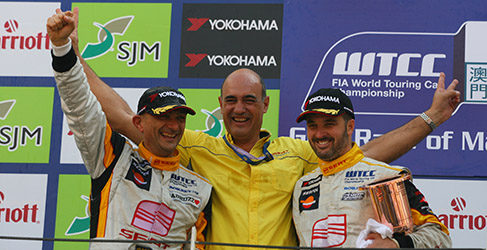 Gabriele Tarquini, Jaime Puig e Yvan Muller