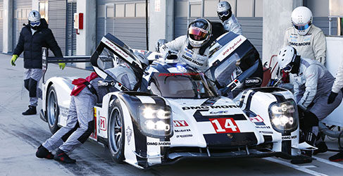 Porsche 919 Hybrid test