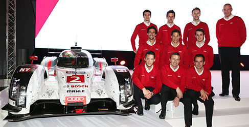 Pilotos Audi WEC 2015