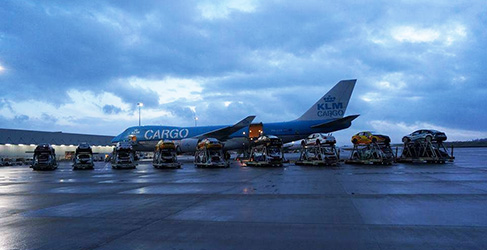 Boeing 747 transporte coches WTCC