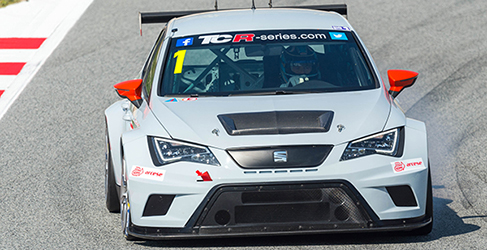 Nicola Larini con el SEAT Leon Racer