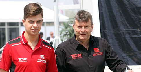 Norbert Toth con Zoltan Zengo