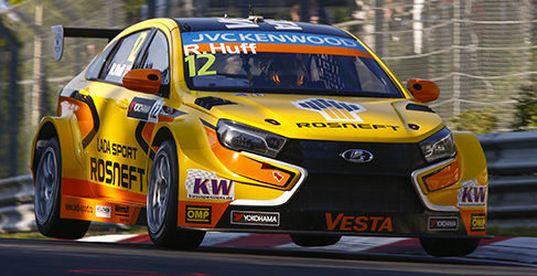 Lada Vesta Rob Huff Nordschleife WTCC 2015
