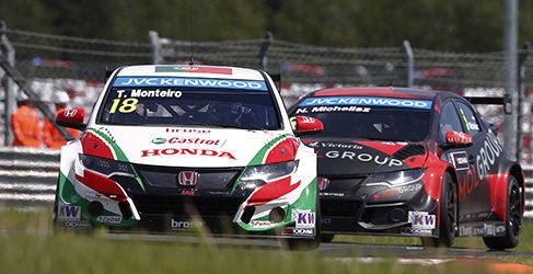 Tiago Monteiro WTCC Moscu 2015