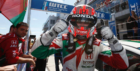 Tiago Monteiro Moscu WTCC 2015