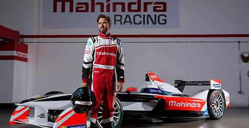 Nick Heidfeld Mahindra Formula E 2015