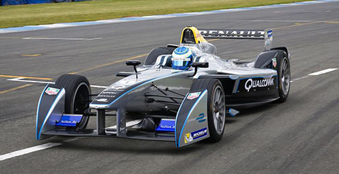 Sebastien Buemi Formula E Donington 2015