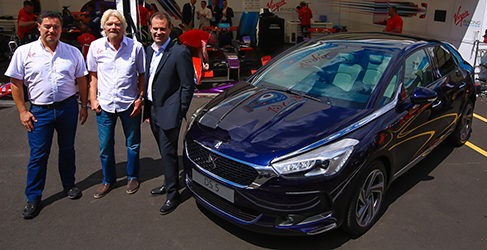 Richard Branson Yves Bonnefont DS Performance 2015