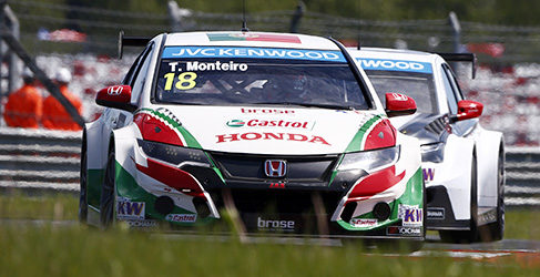 Tiago Monteiro Honda civic wtcc moscu wtcc 2015