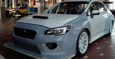 Top Run subaru wrx sti tcr 2015