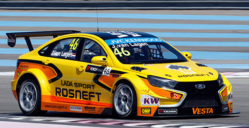 Jaap Van Lagen Lada Vesta WTCC TC1 2015