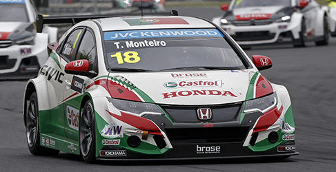 Tiago Monteiro Honda civic wtcc 2015