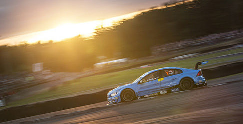 Polestar Cyan Racing STCC Thed Bjork 2015