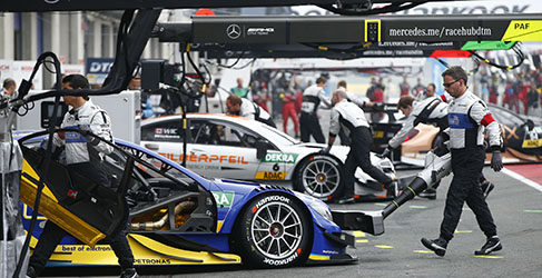 DTM Pit-Lane