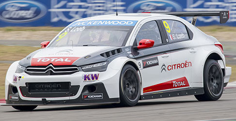 Sebastien Loeb WTCC Shangai 2015