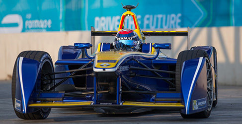 Sebastien Buemi Formula E Pekin 2015