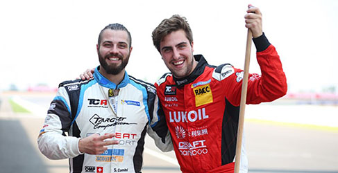 Stefano Comini y Pepe Oriola TCR series 2015