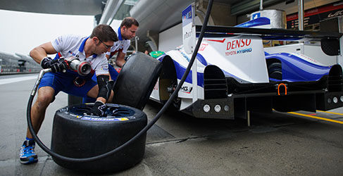 pitstop de Toyota