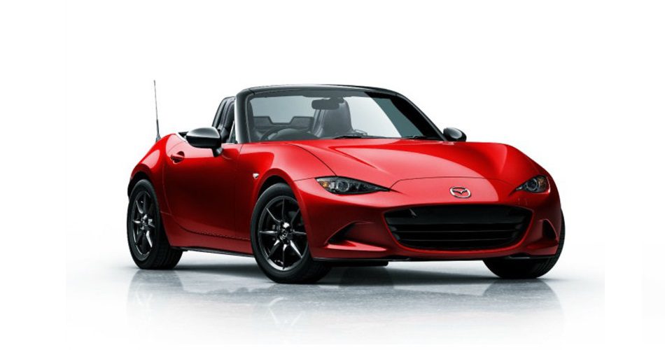 Imagen de estudio del Mazda MX-5 ND