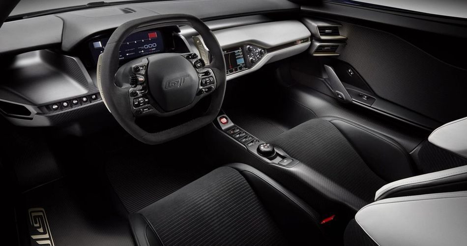 Interior del Ford GT