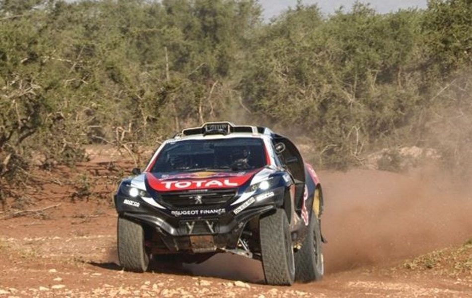 Loeb, en el Rally de Marruecos 2015
