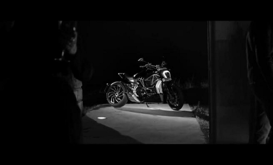 Fragmento del vídeo de presentación de la Ducati XDiavel