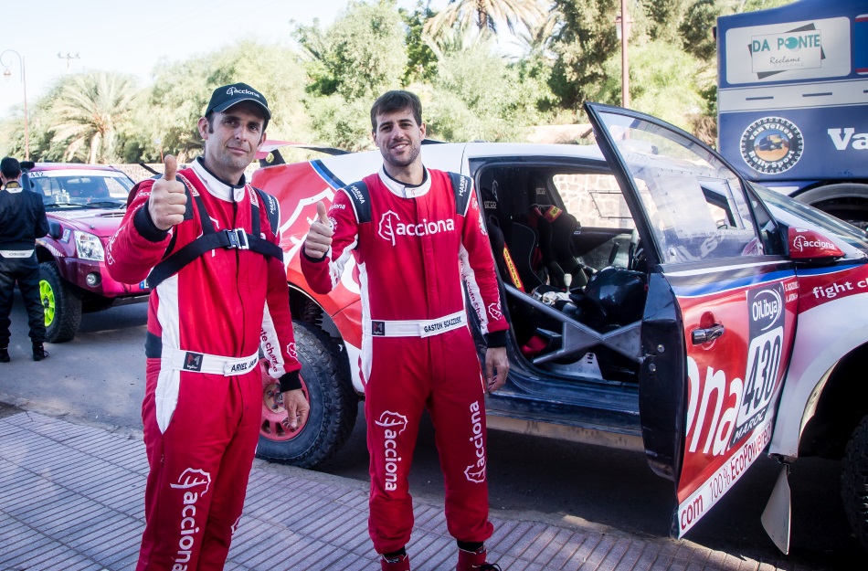 Jatón y Scazzuso, pilotos del equipo Acciona