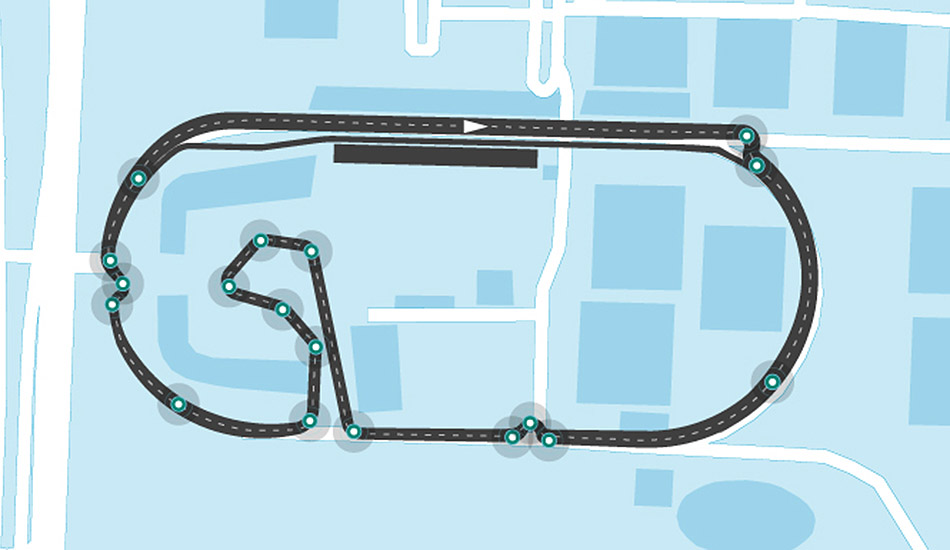 Trazado para el México ePrix