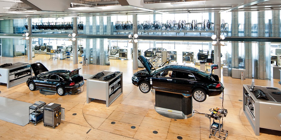 Factoría de Volkswagen en Dresden