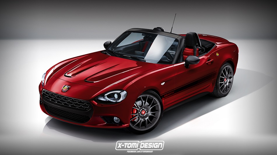 El 124 Spider se vuelve más agresivo con el toque Abarth de X-Tomi