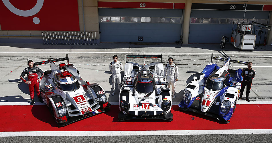 Richie Stanaway, Mitch Evans, Juan Pablo Montoya y Sam Bird