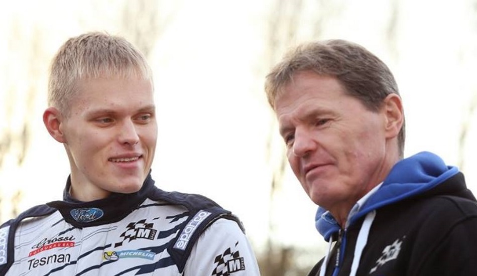 Ott Tanak y Malcolm Wilson