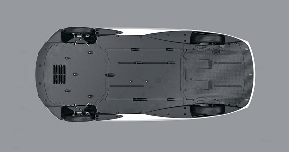Detalle de los bajos carenados del Volkswagen XL1