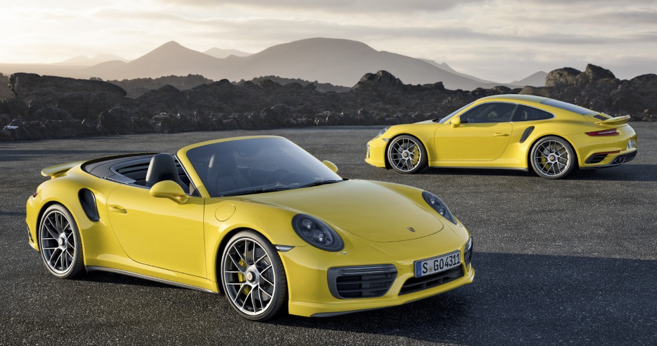 Nueva gama Porsche 911 Turbo 2016