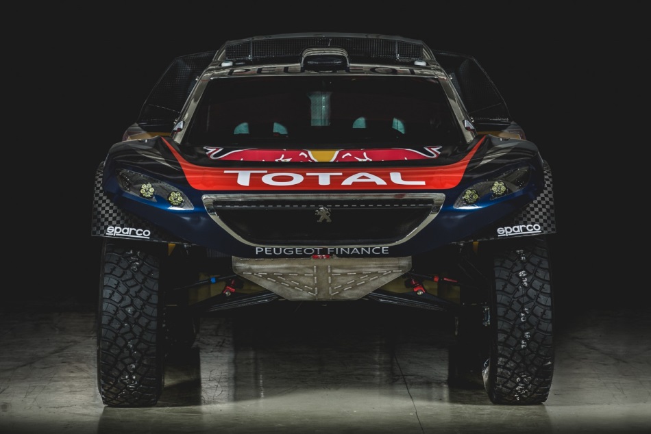 Peugeot 2008 DKR16 frontal