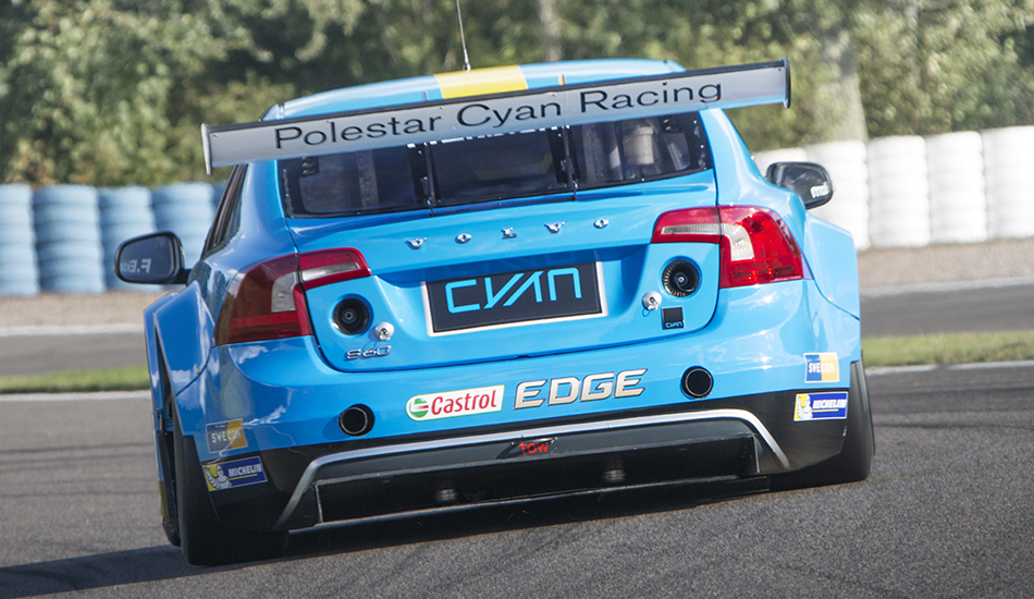 Volvo S60 en Knustorp en el STCC