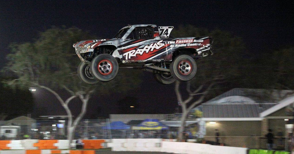 Sheldon Creed, en una carrera del Super Stadium Trucks.