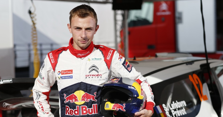 Lefevre y su Citroën WRC.