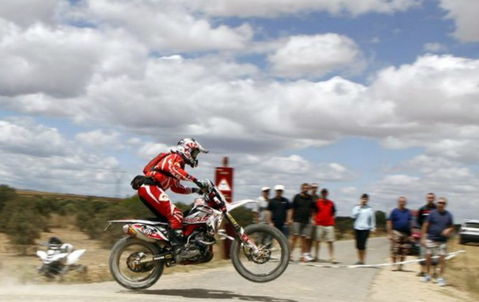 Farrés, en la Baja Aragón que ganó.