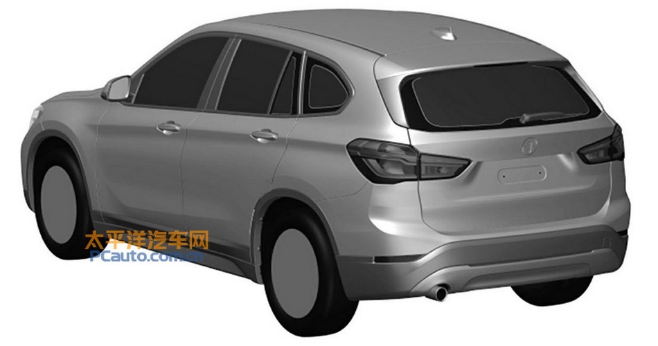 Bocetos de patentes del nuevo BMW X1 LWB