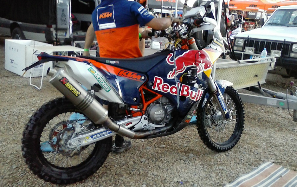 La 450 Rally Replica KTM.